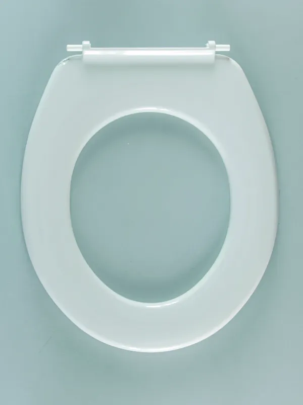 HARO WC-Sitz Ocean ohne Deckel weiß Bügelscharnier Edelstahl B0302W
