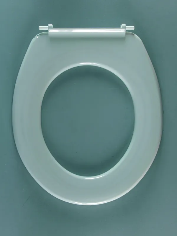 HARO WC-Sitz Ocean ohne Deckel schwarz Bügelscharnier Edelstahl B0302W