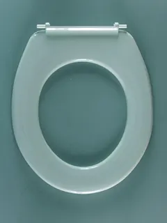 HARO WC-Sitz Ocean ohne Deckel schwarz Bügelscharnier Edelstahl B0302W