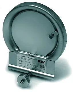 Zugbegrenzer 012-E SA 180 mm mit Sattelstück 180 mm Edelstahl