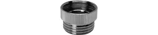 ASW Übergangstück Messing vc AG 1/2" / IG M 22 x 1