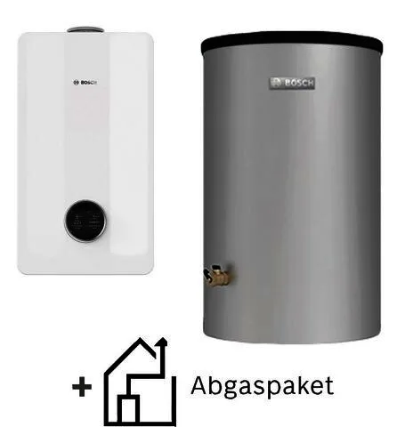 BOSCH Gas-Badewanne-Plus-Paket BOPA PL GC58-014 GC5800iW 14 P 23, W 160-5 P1 A, C33x rot