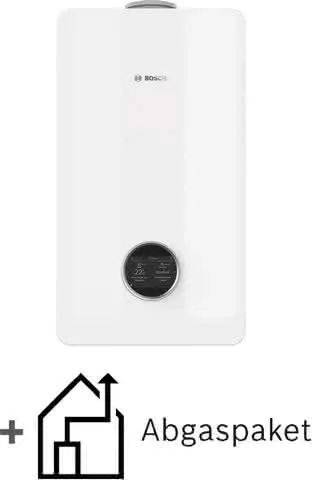 BOSCH Badewanne-Standardpaket BOPA ST GC58-008 GC5800iW 24 P 23, Abgas C33x schwarz