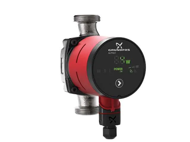 Grundfos Umwälzpumpe ALPHA1 20-60N Edel- stahl 1x230V 150mm 50Hz 6H DE