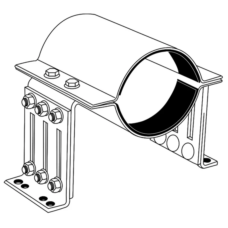 aquatherm Festpunktbefestigung für Rohre 160mm