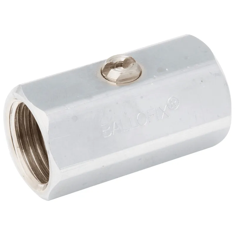 AIPS Broen Ballofix Mini-Kugelhahn Rp1/2 (DN15) MS chr.