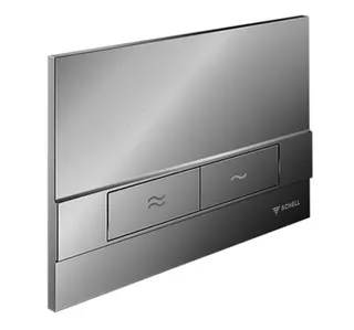 SCHELL WC-Betätigungsplatte BOARD Zweimengenspülung, weiß