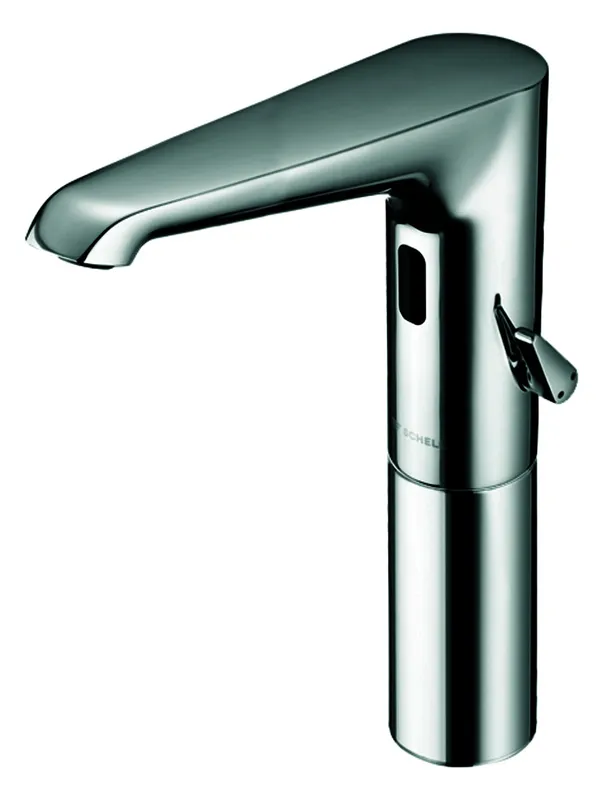SCHELL Waschtisch-Arm. XERIS E HD-M, Elektron. Mischw., Batteriebetrieb, large, chrom
