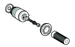 SCHELL WC-Kartusche EDITION ECO mechanisch, auto. Düsenreinigungsnadel – Bild 2