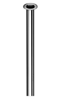 SCHELL Kupferrohr 3/8" Bördel, d:10, L:500, chrom