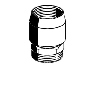 SCHELL Rohrbelüfter für POLAR/POLAR Set, Bauform C, chrom