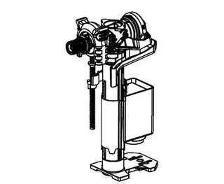 SCHELL Füllventil MONTUS 80/90/120 für UP-Spülkasten