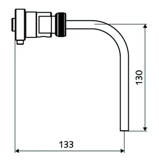 SCHELL Probenahmeventil COMFORT Flex für Duschkopf, messing – Bild 3