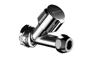 SCHELL Schrägsitzventil COMFORT kurze Bauf., Anschluss IG, 1/2",chrom – Bild 2