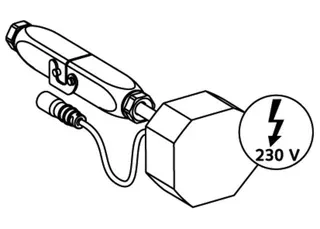 SCHELL UP-Netzteil MONTUS Flow/EDITION E mit Steckverbindung 230 V