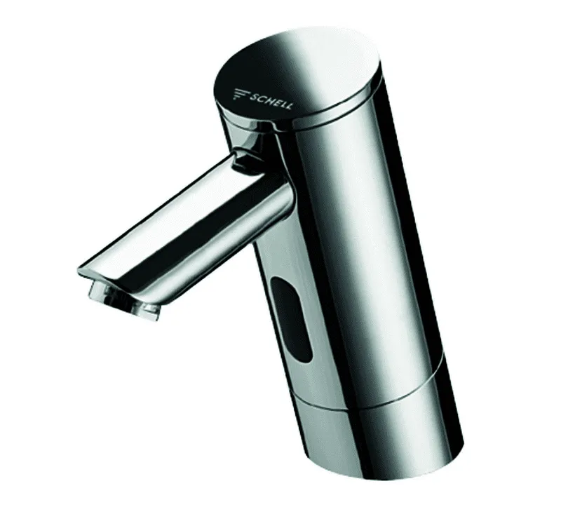 SCHELL Waschtisch-Arm. PURIS E HD-K, Elektron. Kaltwasser, ohne Stromv.,140 Ausl.,chrom