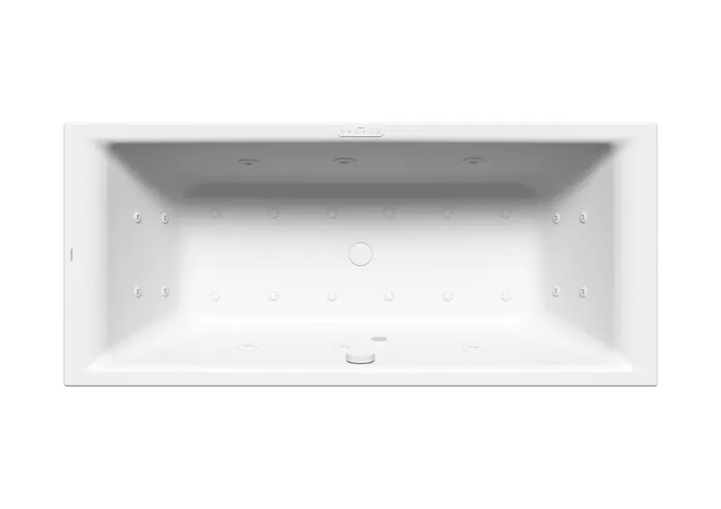 Kaldewei Badewanne PURO DUO Mod.664 BODY & SOUL,1800x 800mm,alpinweiß,rechts,alpwe