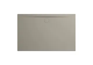 Kaldewei Duschwanne SUPERPLAN ZERO Mod.1538-1,750x1100 mm,warm grey 50,Perl-Effekt
