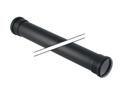 Geberit Silent-PP Rohr mit zwei Muffen