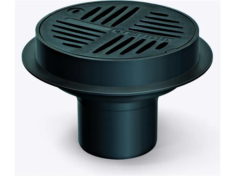 KESSEL Ecoguss Parkdeckablauf DN100 rund