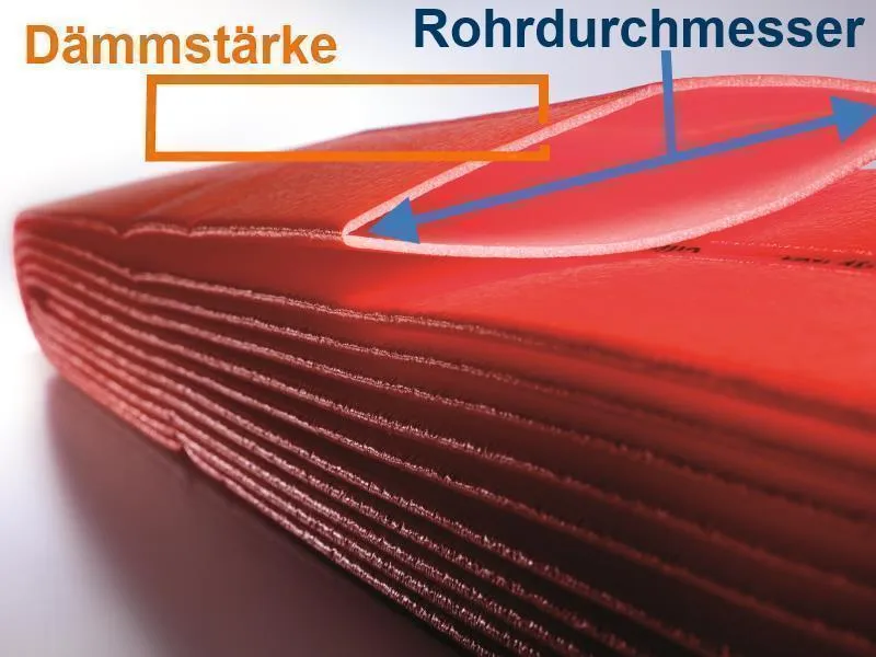 NMC Climaflex Stabil PE-Abflussisolierung für SML & HT Rohre (10m Schlauch)