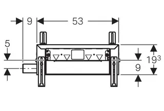 Geberit Kombifix Element für Dusche, mit Wandablauf, d50 – Bild 2