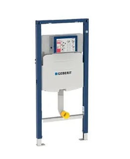 Geberit Duofix Element für Stand-WC, 112 cm, mit Sigma UP-Spülkasten 12 cm, Kinder-Stand-WC, für Betätigung von vorne