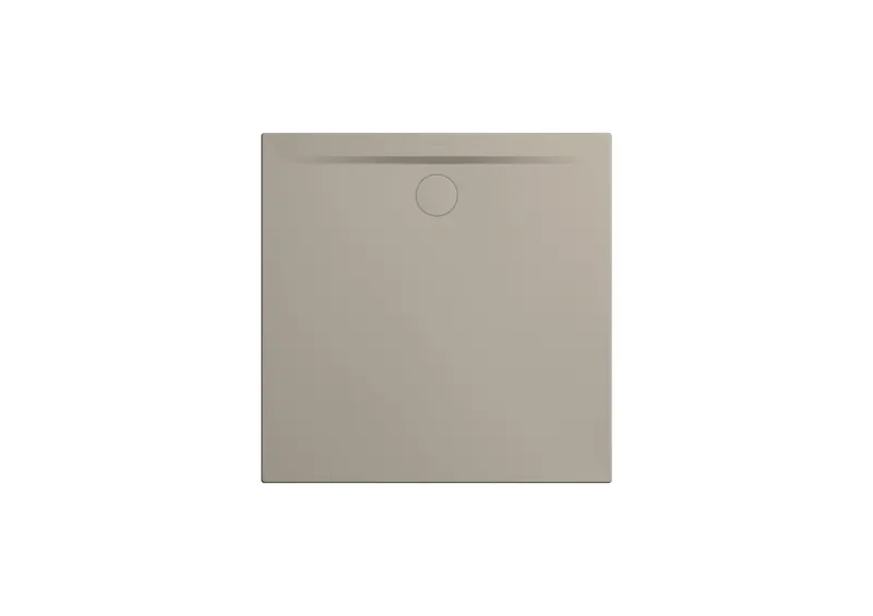 Kaldewei Duschwanne SUPERPLAN ZERO Mod.1534-1,1000x 1000mm,warm grey 30,Perl-Effekt