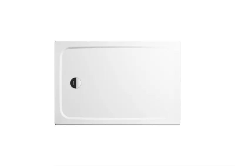 Duschfläche 90x100x1,8cm more4YOU, weiß, Invisible Grip
