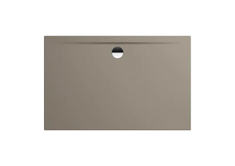 Kaldewei Duschwanne SUPERPLAN ZERO Mod.1594-1,700x1600 mm,warm grey 60,Secure Plus