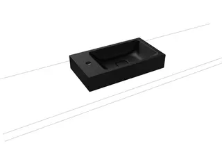 Kaldewei WB CONO AUFSATZ-HANDWASCHTISCH Mod. 3074,550x300mm,sm100,PEFF,AD,m. 1HL,oÜL
