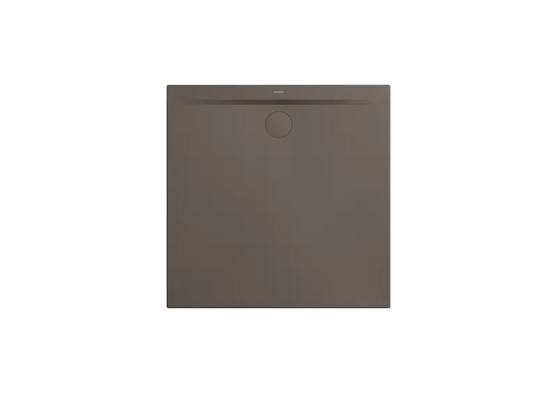 Kaldewei Duschwanne SUPERPLAN ZERO Mod.1510-5, 700 x 700, warm grey 80,Wt extrafl.