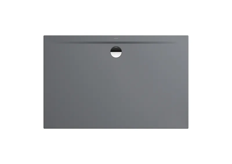 Kaldewei Duschwanne SUPERPLAN ZERO Mod.1572-1,700x1400 mm,cool grey 70,Secure Plus