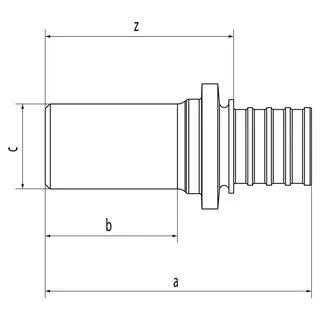 REHAU Übergang mit Schweißende, SDR 11 125 x 11,4 - 139,6 x 3,6 – Bild 3