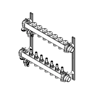 RAUTHERM Industrieverteiler IM-D S 32 2 Kreise – Bild 2
