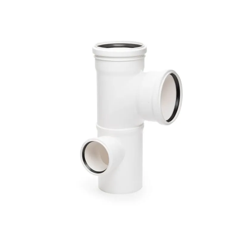 RAUPIANO PLUS Stufenabzweig links DN 110/110/75, 87 Grad