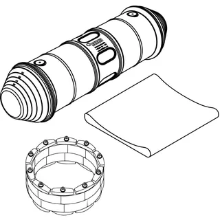 RAUVITHERM Hauseinführung bis AD Rohr 210 mm, Bohrung 300 mm – Bild 2