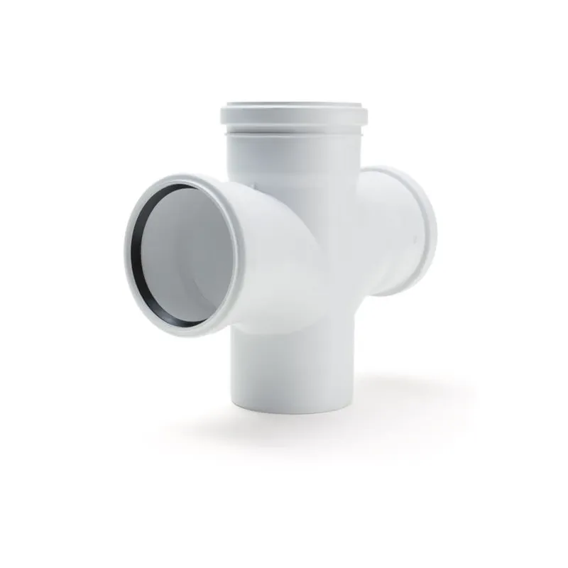 RAUPIANO PLUS Doppelabzweig DN 110/110/110, 87 Grad, max flow