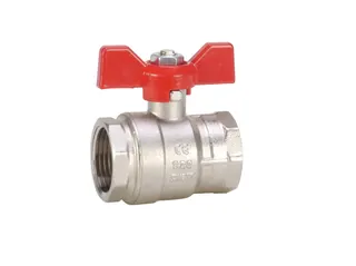 Gewinde-Kugelhahn Messing 920.2-3/4" IG/IG Flügelgriff PN25