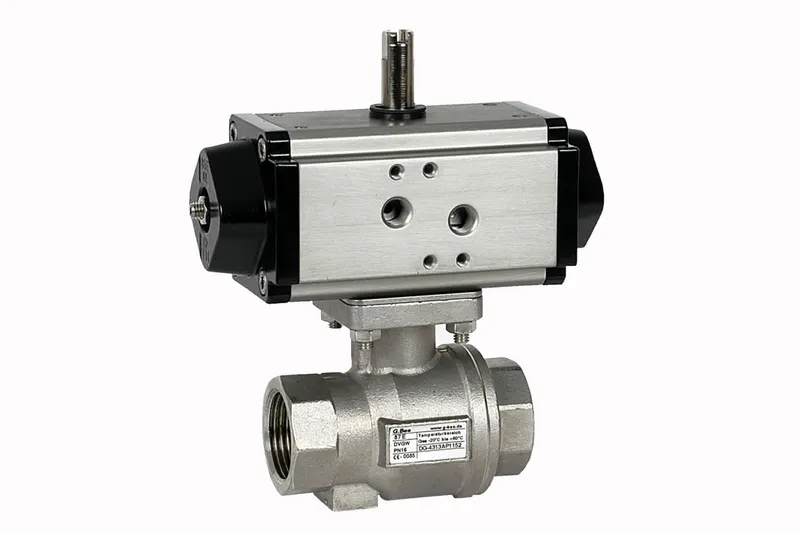 Automatik-Gewindekugelhahn Edelstahl AKP87E-1/2"-AA-DAE42