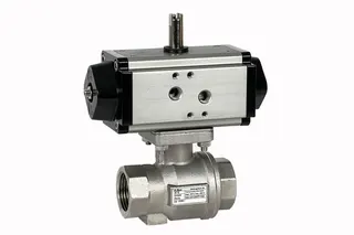 Automatik-Gewindekugelhahn Edelstahl AKP87E-1/4"-AA-DAD32