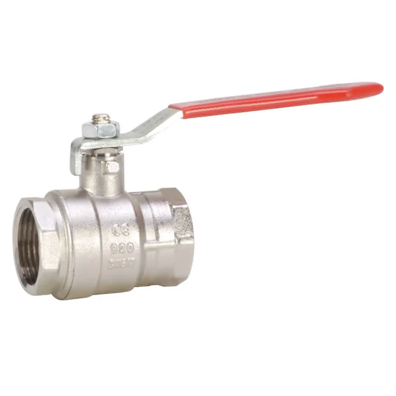 Gewinde-Kugelhahn Messing 920.0- 1 1/2" IG/IG Hebelgriff PN25