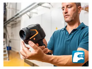 testo 883 - Wärmebildkamera (320 x 240 P Fokus manuell, App, Laser – Bild 2