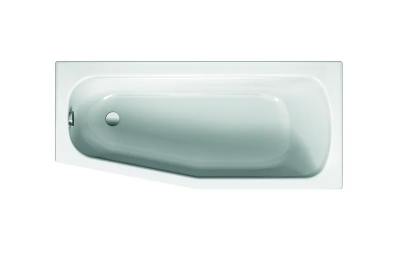 Bette Badewannen Sonderform Bambino Weiß AS links 1570x700x420/30mm