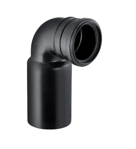 Geberit PE Anschlussbogen 90° für Wand-WC