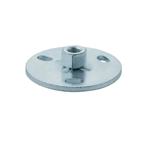 Geberit Grundplatte rund, 3-Loch, mit Gewindemuffe M10