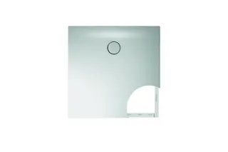 Bette Duschflächen Rechteck Floor Side T1 Weiß AS 900x900x25/30mm