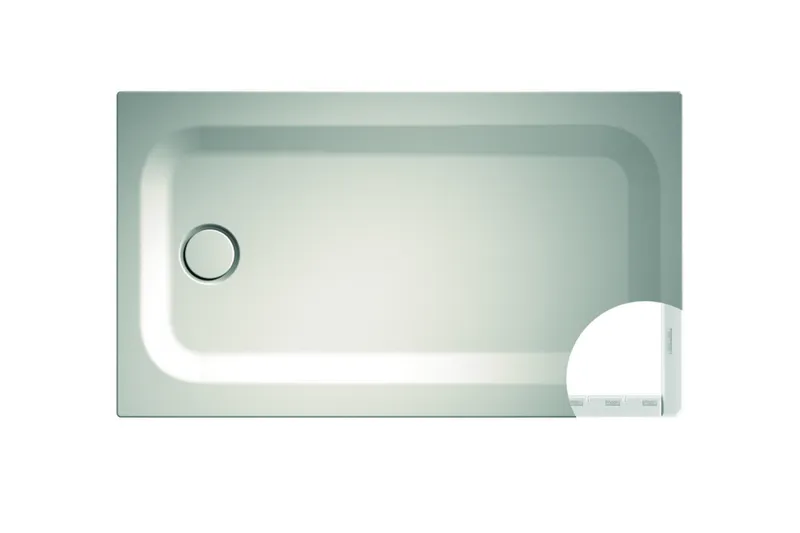 Bette Duschwannen Rechteck Ultra T1 Weiß AS 1300x700x35mm