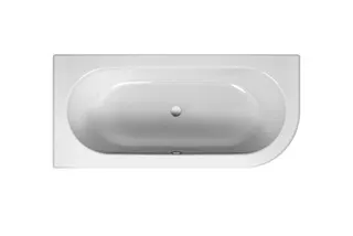Bette Badewannen Sonderform Starlet IV Weiß AS 1650x750x420/30mm – Bild 2