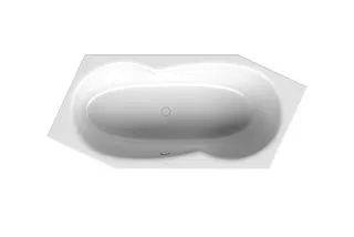 Bette Badewannen Sechseck Metric Pergamon PLUS FE links ÜL vo 2060x900x450/30mm – Bild 2